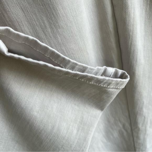 J Jill Denim Authentic Fit Slim Leg Ankle Women’s Size 16P Cream White D… - Picture 9 of 11